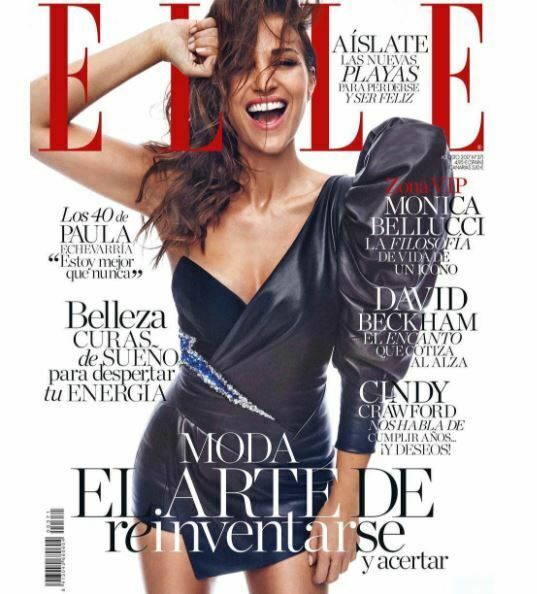 Paula Echevarría, portada de Elle, cumple 40