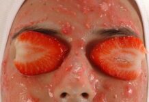 Máscara casera de fresas para las manchas de acné