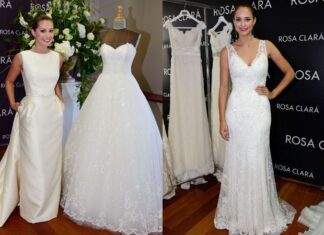 Alba Carrillo y Gabriela Lenzi se visten de novias Alba Carrillo y Gabriela Lenzi se visten de novias