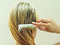 Una Mascarilla refrescante para el Cabello Reseco