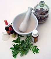 Ayuda a base de hierbas para el acné