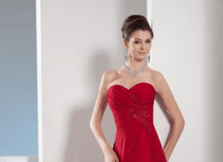 Elegir un Vestido de Fiesta ¡4 Preciosos Vestidos! Vestido Corte A Escote Corazón Hasta el Suelo Sin Mangas Gasa Satén