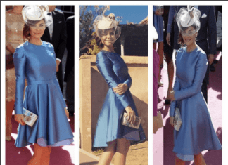 A la Venta el Vestido que María José Suárez lució en la Boda de Eva González A la Venta el Vestido que María José Suárez lució en la Boda de Eva González